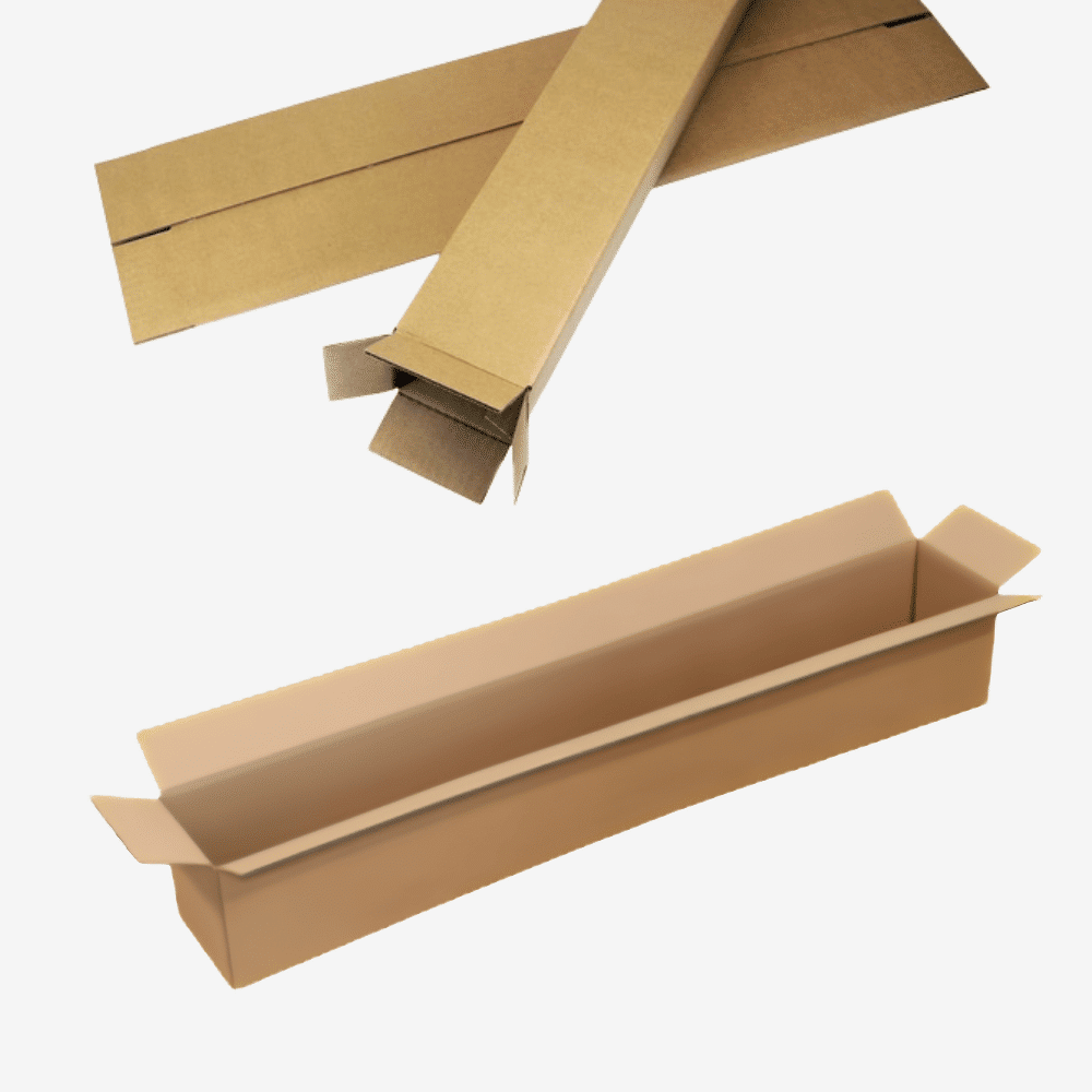 Caisses pour produits carrés et longs