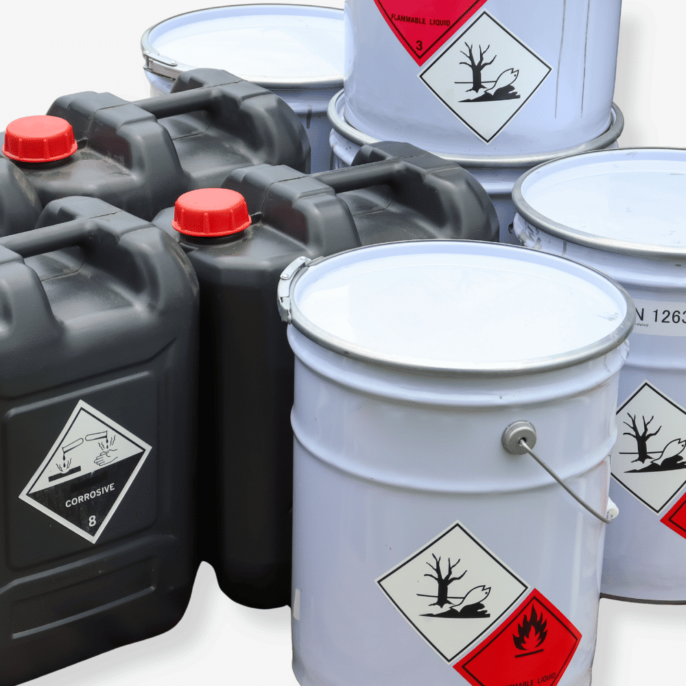 Etiquettes pour matières dangereuses (feu, acide, poison...)