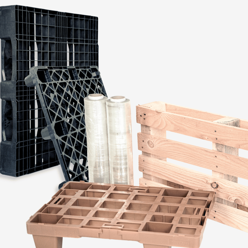 Palettes bois, plastique, bois moulé